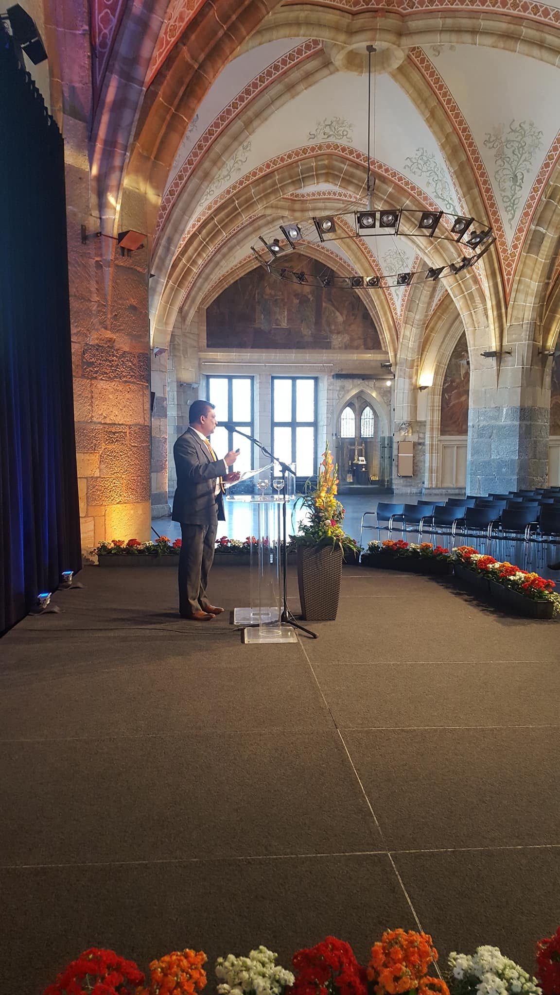 Distinguished Speaker, Conference on Sacred Architecture & Tourism, 40th Anniversary of Aachen Cathedral