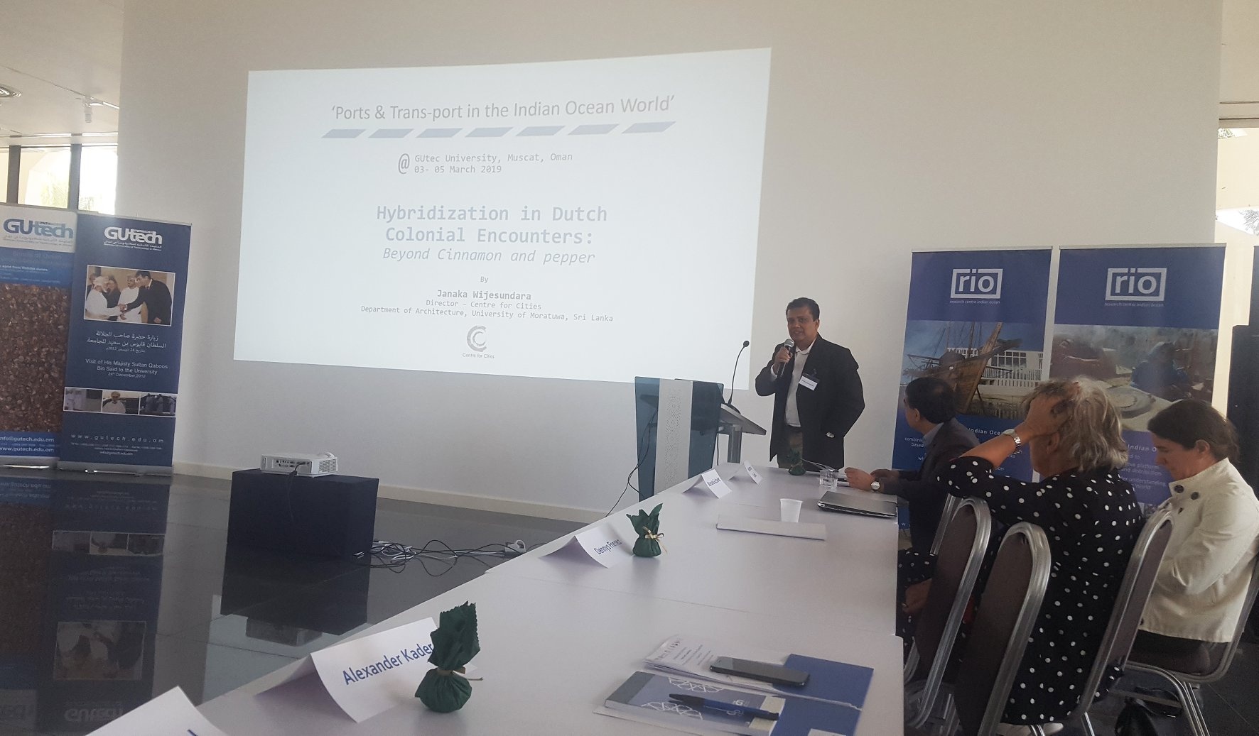 Distinguished Speaker, The Silk Roads by Land and Sea, GUtech, Oman