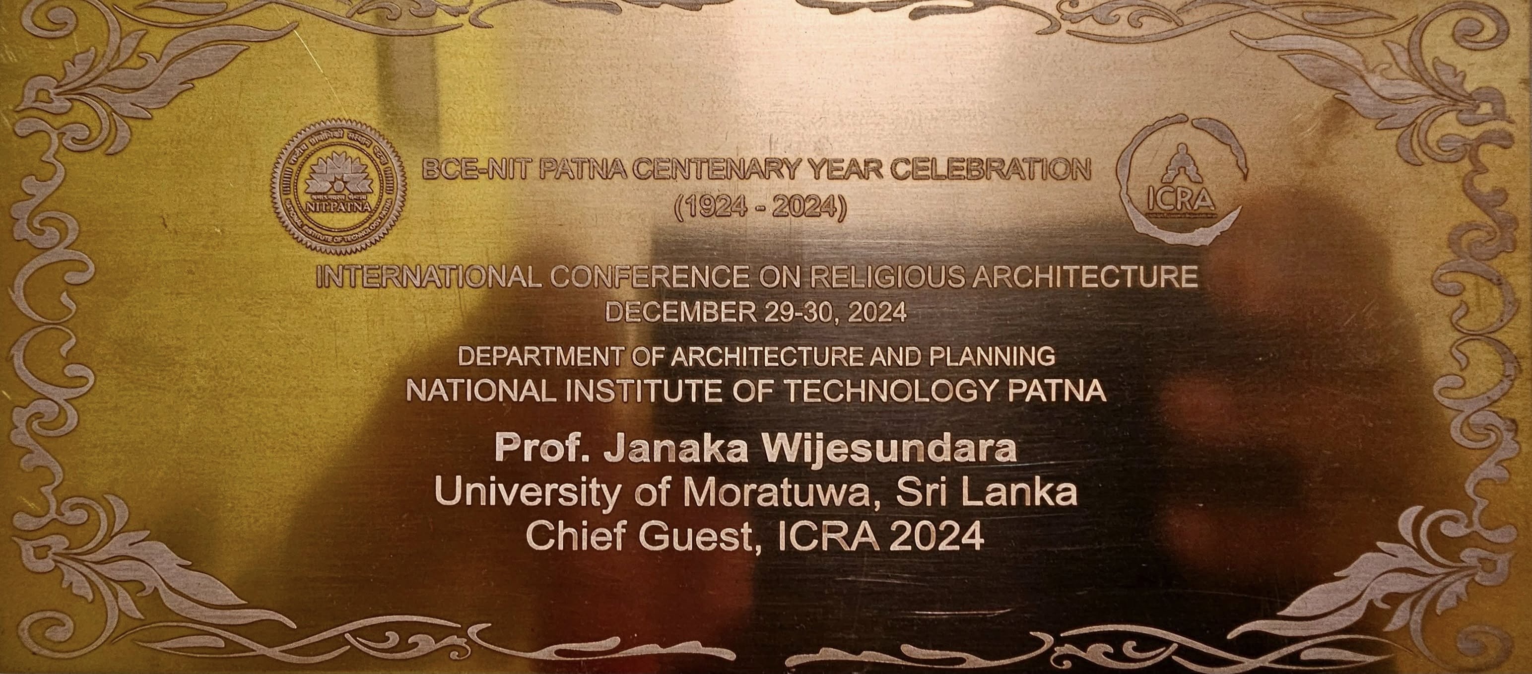 Chief Guest & Keynote Speaker, University of Patna, India, 2024