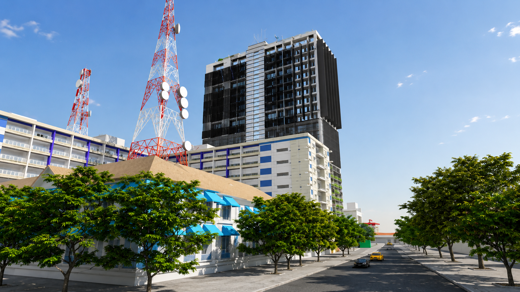 SLT Tower, Colombo Fort