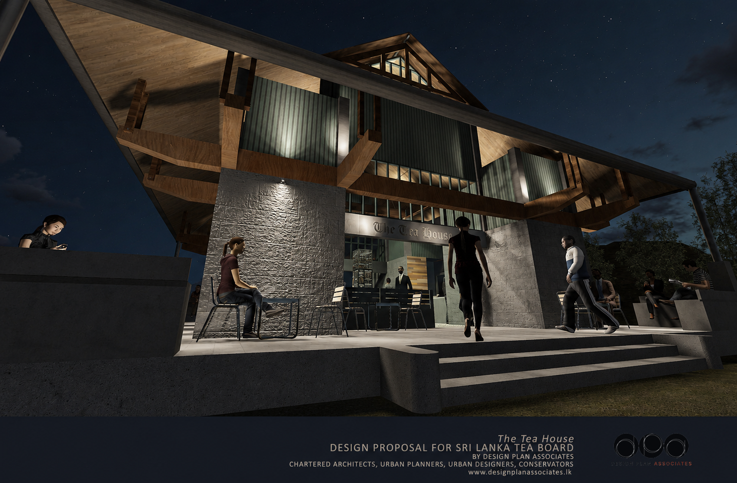 The Tea House visualisation