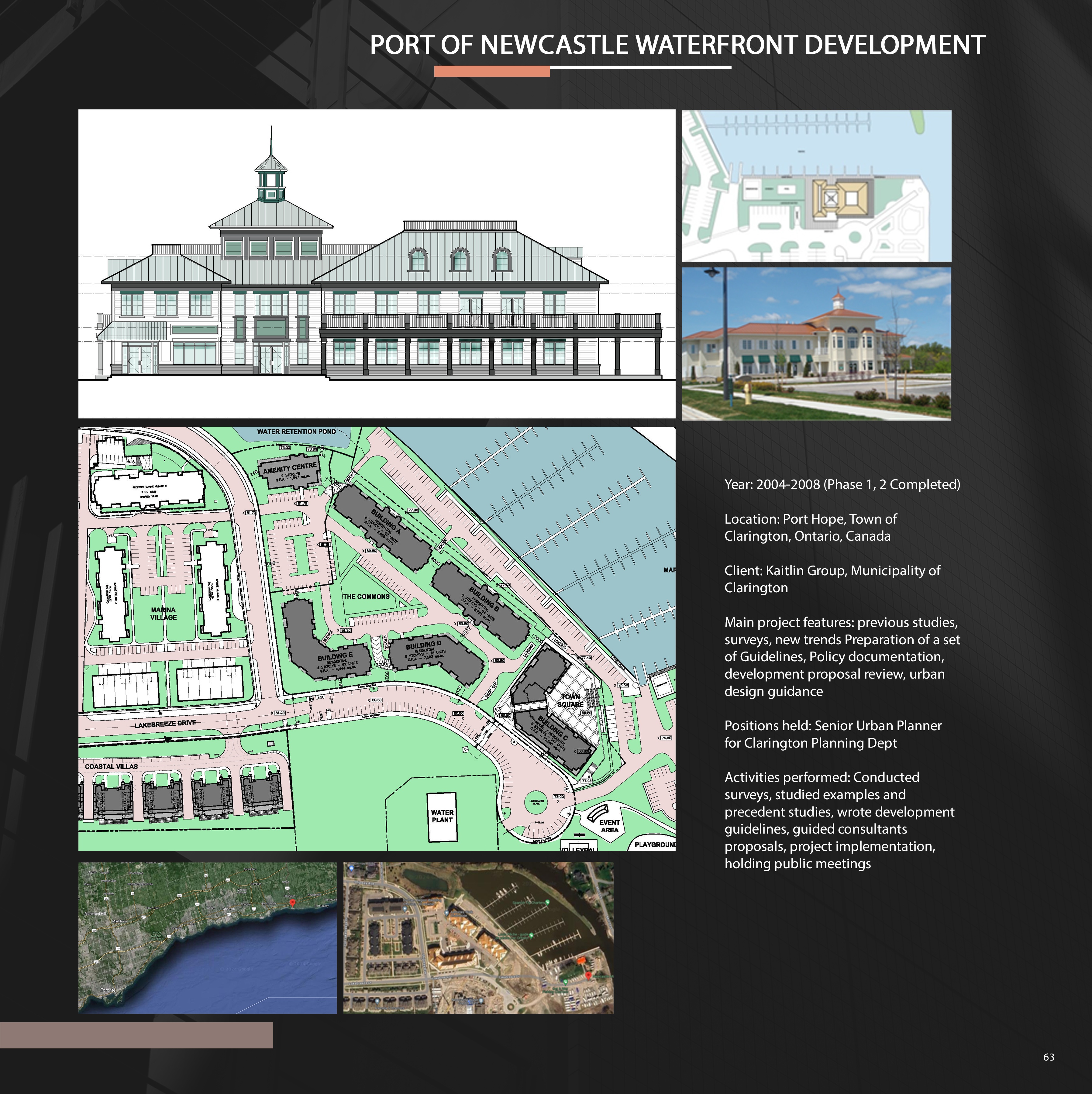Port of Newcastle Waterfront Development urban design board
