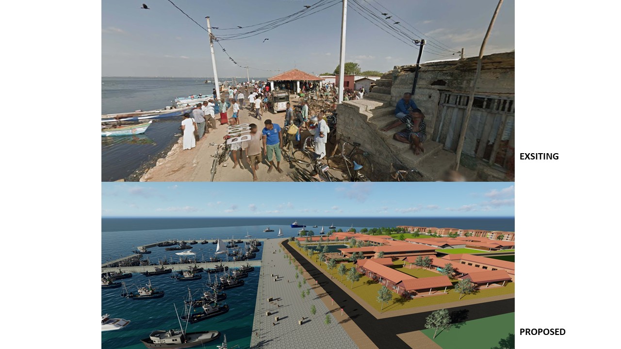 Gurunagar foreshore existing and proposed