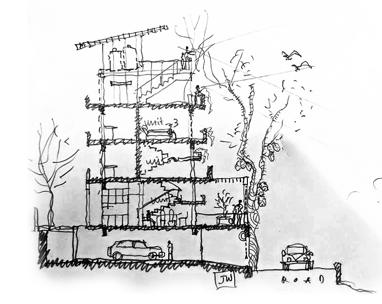 Residences sketch